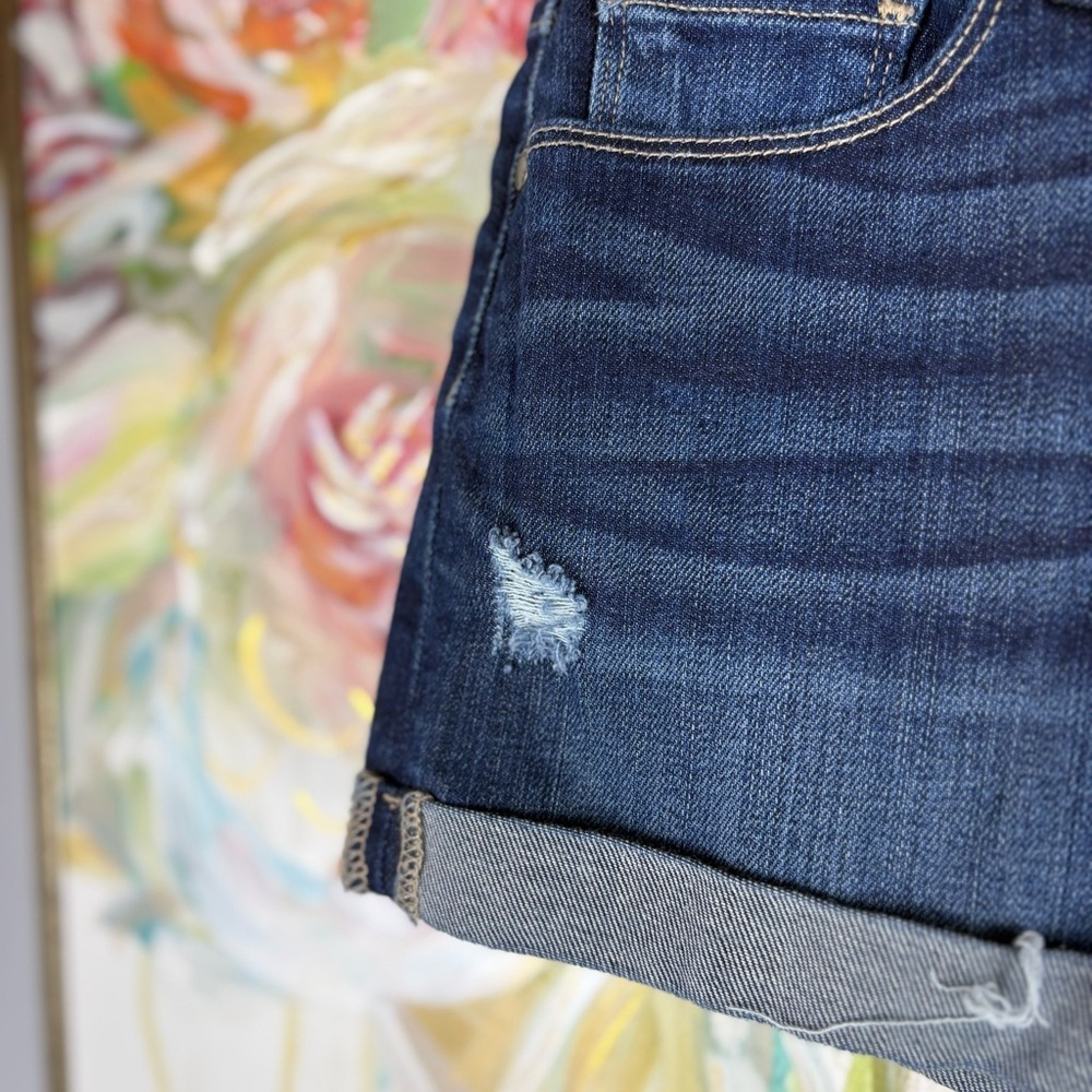 PAIGE Denim Shorts Size 27 – Cuffed Hem – Excellent Condition - Picture 9 of 9